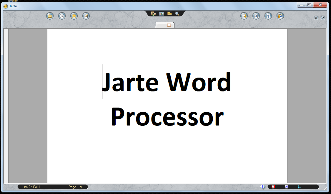 Free Jarte Word Processor